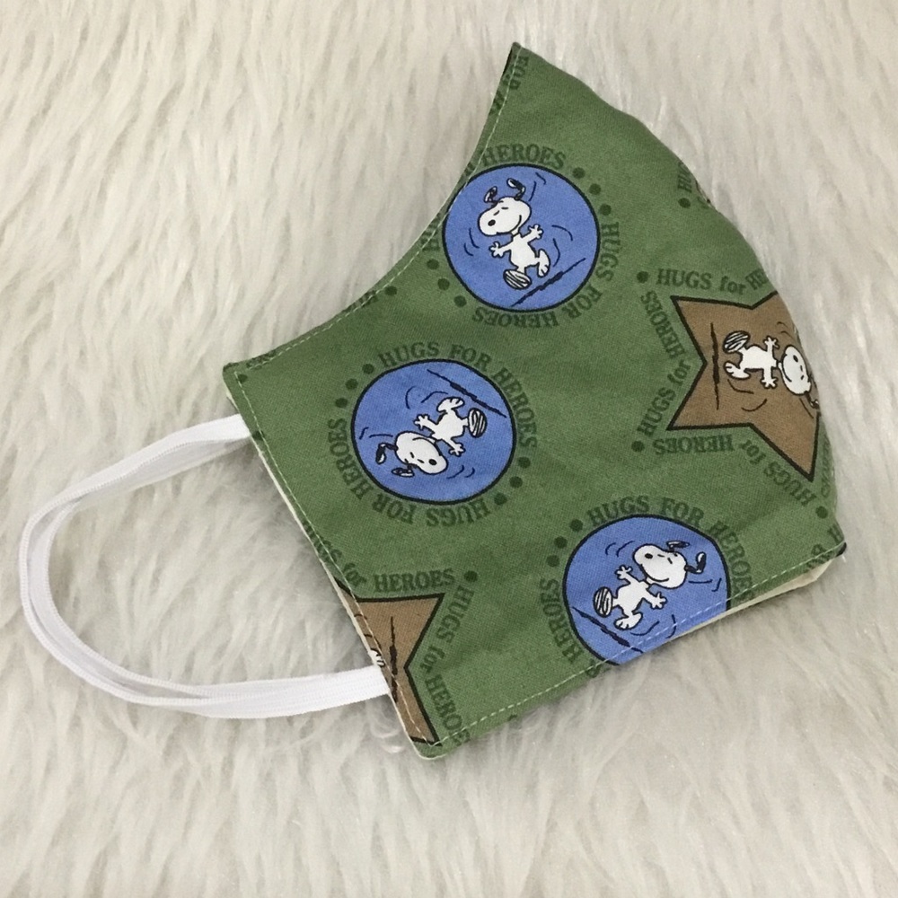 4 for $20 Adult face mask handmade snoopy hero’s